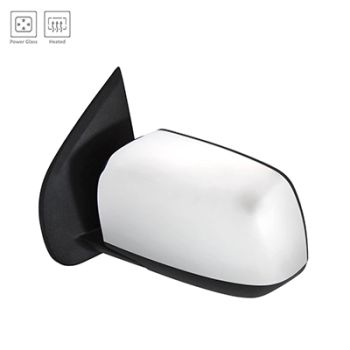 GM TRUCKS & VANS COLORADO (CHEVY)  DOOR MIRROR LEFT (Driver Side) PWR/HTD (1st DESIGN)(W/SPOT GLASS)(C OEM#23408200 2015-2017 PL#GM1320522