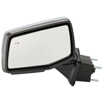 GM TRUCKS & VANS SILVERADO/PU 1500 (22 OLD STYLE) DOOR MIRROR LEFT (Driver Side) PWR/HTD/SIGNAL/PUDDLE LAMP/MEMORY/P-FOLD (W/BSD)(CHROME)(WO/DIM OEM#84898867-PFM 2019-2022 PL#GM1320591