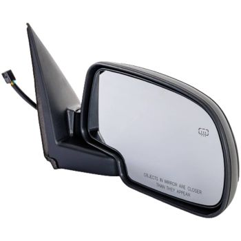 GM TRUCKS & VANS YUKON/YUKON XL (GMC) _(USE PART# 337163H)DR MIRROR RIGHT (Passenger Side) POWER/HEATED (W/LAMP & BLACK GRAINED)(M-FOLD) OEM#15179833 2000-2002 PL#GM1321247