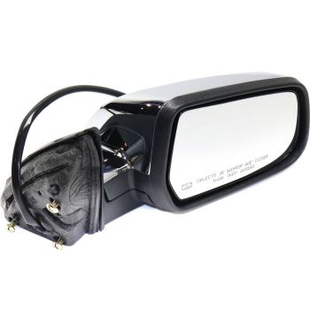 GM TRUCKS & VANS EQUINOX DOOR MIRROR PWR/HTD/MEMORY RIGHT (Passenger Side) (CHROME CVR) (W/BLIND SPOT MIRROR) OEM#22818268 2010-2014 PL#GM1321456