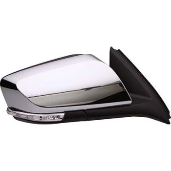 CHEVROLET IMPALA (NEW)(4pc T/L) DOOR MIRROR RIGHT (Passenger Side) PWR/HTD/SIGNAL/PUDDLE/MEMORY (WO/BSD OEM#22936936-PFM 2014-2017 PL#GM1321460