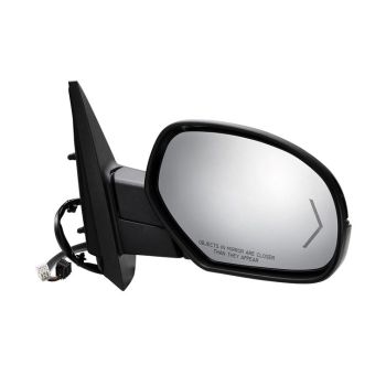 GM TRUCKS & VANS SIERRA/PU 2500/3500 DOOR MIRROR RIGHT (Passenger Side) PWR/HTD/SIGNAL/PUDDLE LAMP/MEMORY/P-FOLD (TXT-BLACK) OEM#20756893 2011-2014 PL#GM1321502