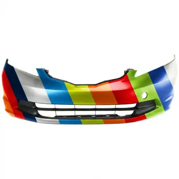 HONDA FIT FRONT BUMPER COVER PRIMED (BASE/DX/LX)**CAPA** OEM#04711TK6A80ZZ 2009-2014 PL#HO1000265C