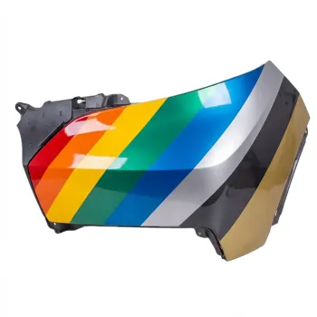 HONDA PASSPORT  FRONT BUMPER SIDE COVER PRIMED RIGHT (Passenger Side) (WO/SENSOR) **CAPA** OEM#04711TGSA00ZZ 2019-2021 PL#HO1017100C