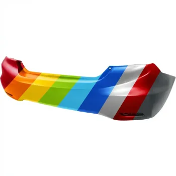 HONDA CIVIC SEDAN REAR BUMPER COVER PRIMED ( 1.8L) **CAPA** OEM#04715TR3A50ZZ 2013-2015 PL#HO1100278C