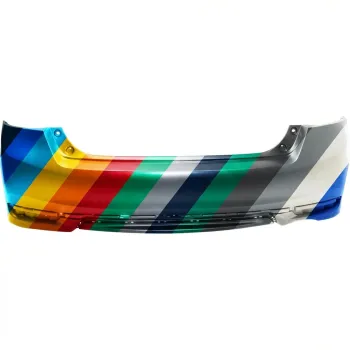 HONDA ACCORD SEDAN REAR BUMPER COVER PRIMED (SINGLE EXHAUST) **CAPA** OEM#71501T2FA50ZZ 2016-2017 PL#HO1100290C