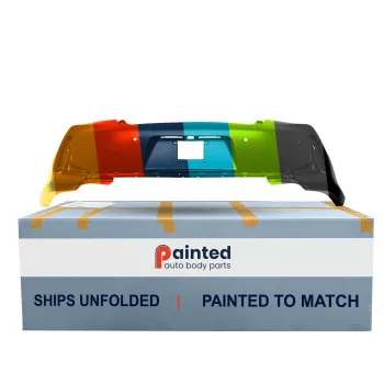 HONDA ACCORD COUPE REAR BUMPER COVER PRIMED (W/ SENSOR)**CAPA** OEM#71500T3LA60ZZ 2016-2017 PL#HO1100295C