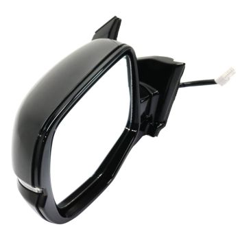 HONDA PILOT DOOR MIRROR LEFT (Driver Side) PWR/HTD/SIGNAL/MEMORY (WO/CAMERA)(GLOSS-BLACK BASE) OEM#76250TG7A62ZD 2017-2022 PL#HO1320307