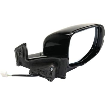 HONDA RIDGELINE  DOOR MIRROR RIGHT (Passenger Side) PWR/N-HTD (GLOSS BLACK)(SPORT MDL) OEM#76200T6ZA41ZB 2017-2020 PL#HO1321310