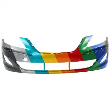 HYUNDAI GENESIS SEDAN FRONT BUMPER COVER PRIMED (W/ PARK ASSIST) **CAPA** OEM#865403M510 2011-2014 PL#HY1000198C