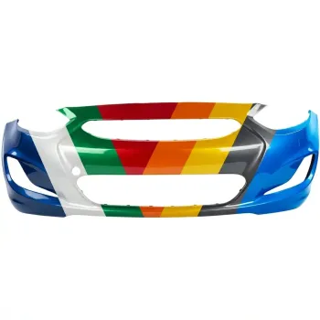 HYUNDAI ACCENT HATCHBACK FRONT BUMPER COVER PRIMED **CAPA** OEM#865111R010 2014-2017 PL#HY1000201C