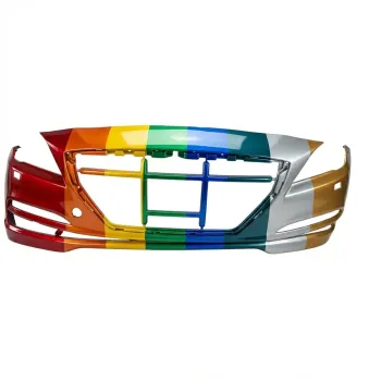 HYUNDAI GENESIS SEDAN FRONT BUMPER COVER PRM (W/WASHER)(WO/SENSOR) OEM#86511B1100 2015-2016 PL#HY1000207