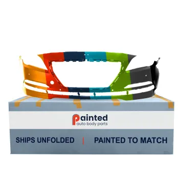 GENESIS G80 FRONT BUMPER COVER PRM (WO/WASHER)(W /SENSOR) OEM#86540B1400 2017 PL#HY1000209