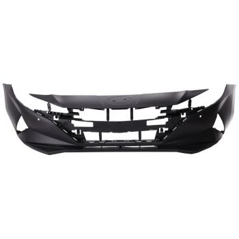 HYUNDAI ELANTRA SEDAN HYBRID FRONT BUMPER COVER PRIMED (W/SENSOR)(LIMTED)(WO/DARK-CHROME MLDG)**CAPA** OEM#86511AA010 2021-2023 PL#HY1000254C