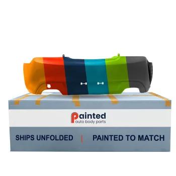 HYUNDAI GENESIS COUPE  REAR BUMPER COVER PRIMED (WO/PARKING)**CAPA** OEM#866112M101 2010-2016 PL#HY1100173C