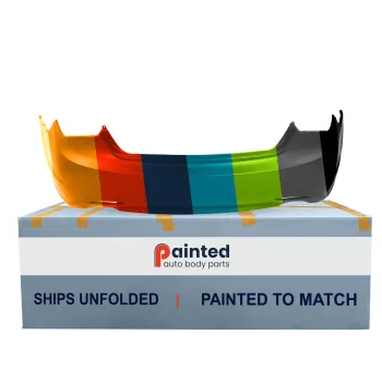 HYUNDAI SONATA REAR BUMPER COVER PRIMED (DUAL EXHAUST)**CAPA** OEM#866103Q100 2011-2013 PL#HY1100176C