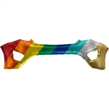 HYUNDAI VELOSTER REAR BUMPER COVER PRIMED (W/TURBO)(WO/SENSOR) OEM#866112V500 2013-2017 PL#HY1100193