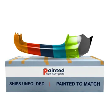 HYUNDAI GENESIS SEDAN  REAR BUMPER COVER PRIMED (W/SENSOR)**CAPA** OEM#86640B1100 2015-2016 PL#HY1100204C