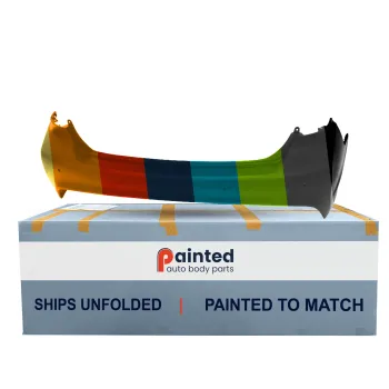 HYUNDAI SONATA HYBRID REAR BUMPER COVER PRIMED (W/SENSOR) OEM#86610E6000 2016-2017 PL#HY1100221