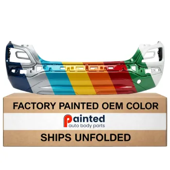 2018-2018 HYUNDAI KONA Rear bumper CAPA  OEM# 86610J9000 PL# HY1100240C