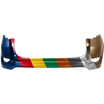 HYUNDAI TUCSON REAR BUMPER UPPER COVER PRIMED (W/ SENSOR) **CAPA** OEM#86640D3000 2016-2018 PL#HY1114104C