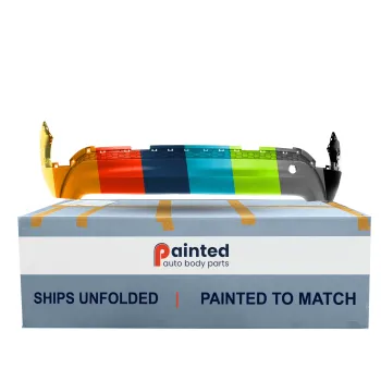 HYUNDAI TUCSON REAR BUMPER LOWER COVER BLACK (WO/BLIND SPOT DETECTION) OEM#86612D3000 2016-2018 PL#HY1115111