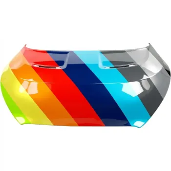 HYUNDAI VELOSTER HOOD (W/ROD SUPPORT) OEM#664002V010 2012-2013 PL#HY1230154