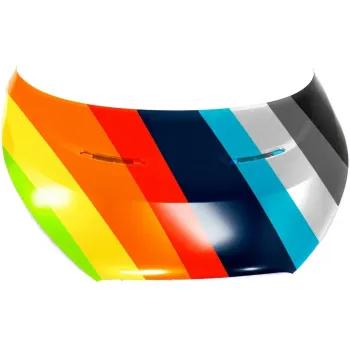 HYUNDAI VELOSTER HOOD (W/STRUT SUPPORT)(TO 12-23-14) OEM#664002V510 2013-2015 PL#HY1230162