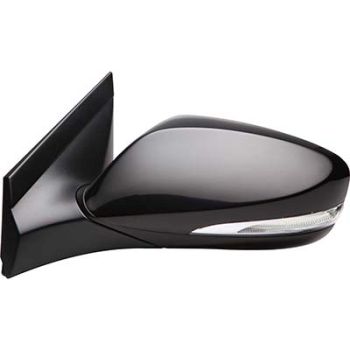 HYUNDAI ACCENT SEDAN DOOR MIRROR LEFT (Driver Side) PWR/HTD/SIGNAL (W/BLIND SPOT MIRROR) OEM#876101R910 2014-2017 PL#HY1320222