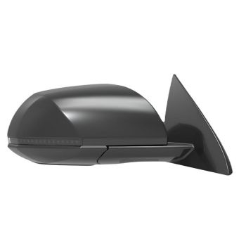 HYUNDAI IONIQ 5 DOOR MIRROR RIGHT (Passenger Side) PWR/HTD/SIGNAL (EXC LIMITED MDL)(W/BSD)(BLACK CVR) OEM#87620GI170 2022-2024 PL#HY1321340