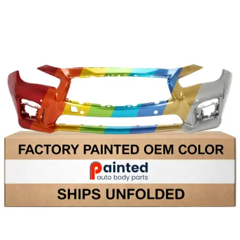 2014-2017 INFINITI Q50 Front bumper OEM# 620224HE0H PL# IN1000259
