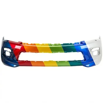 INFINITI QX80 FRONT BUMPER COVER PRIMED (W/WASHER)(W/PK.SENSOR)(W/COLLISION WARN) **CAPA** OEM#620225ZA1H 2015-2017 PL#IN1000264C