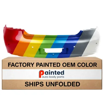 INFINITI G25 SEDAN REAR BUMPER COVER PRIMED (W/ SENSOR) **CAPA** OEM#850221NF1H 2011-2012 PL#IN1100138C
