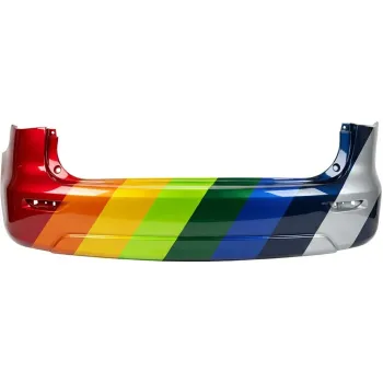 INFINITI QX60 REAR BUMPER COVER PRIMED (WO/SENSOR)(WO/TOW)**CAPA** OEM#850223JB0H 2014-2015 PL#IN1100144C