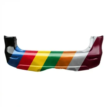 INFINITI JX35 REAR BUMPER COVER PRIMED (WO/SENSOR)(W/ TOW)**CAPA** OEM#850223JD0H 2013 PL#IN1100145C