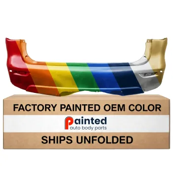 INFINITI JX35  REAR BUMPER COVER PRIMED (W/ 2 SENSOR)(W/ TOW)**CAPA** OEM#850223JC2H 2013 PL#IN1100147C