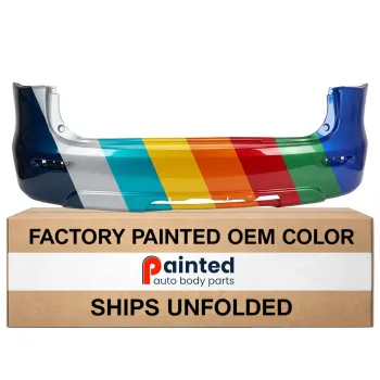 INFINITI JX35 REAR BUMPER COVER PRIMED (W/ 4 SENSOR)(W/ TOW) OEM#850223JA2H 2013 PL#IN1100149