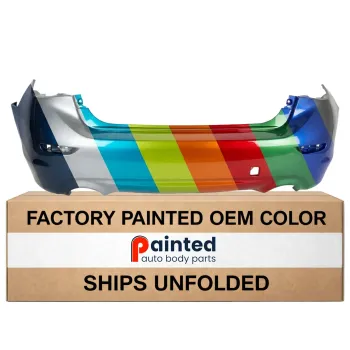 INFINITI Q50 HYBRID REAR BUMPER COVER PRIMED (WO/SENSOR) OEM#850224GA0H 2014-2015 PL#IN1100152