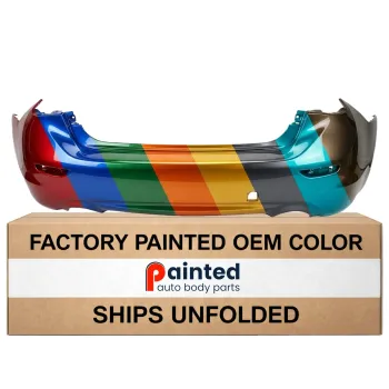 INFINITI Q50 HYBRID REAR BUMPER COVER PRIMED (WO/SENSOR) **CAPA** OEM#850224GA0H 2014-2015 PL#IN1100152C