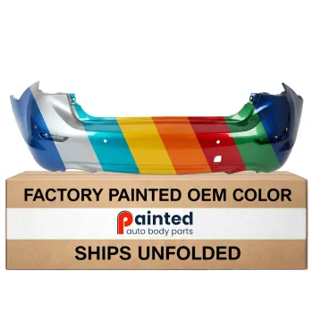 INFINITI Q50 HYBRID REAR BUMPER COVER PRIMED (W/ SENSOR) OEM#850224GB0H 2014-2017 PL#IN1100153