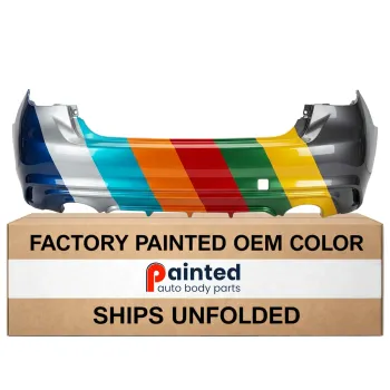 INFINITI Q50 HYBRID REAR BUMPER COVER PRIMED (WO/SENSOR) OEM#850226HH0H 2018-2024 PL#IN1100175