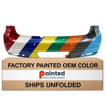 INFINITI QX80  REAR BUMPER COVER PRIMED (W/SENSOR)(W/MDLG HOLES)**CAPA** OEM#H50221A60H 2019-2020 PL#IN1100178C