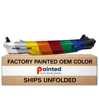 INFINITI QX60 REAR BUMPER COVER PRIMED (WO/TOWING PKG)(OUTER SENSOR ON BMP) **CAPA** OEM#850186SA2E 2022-2025 PL#IN1100180C
