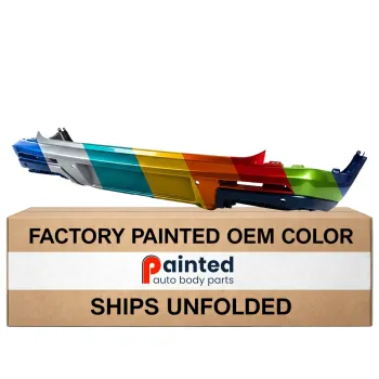 INFINITI QX60 REAR BUMPER COVER PRIMED (W/TOWING PKG)(OUTER SENSOR ON BMP TRIM) **CAPA** OEM#850186SA3E 2022-2025 PL#IN1100181C