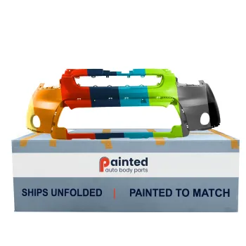 KIA SOUL FRONT BUMPER COVER PRIMED (W/ ROCKER MLDG)**CAPA** OEM#865112K050 2010-2011 PL#KI1000146C