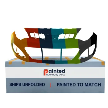 KIA RIO5 HATCHBACK FRONT BUMPER COVER PRIMED OEM#865111W200 2012-2015 PL#KI1000158