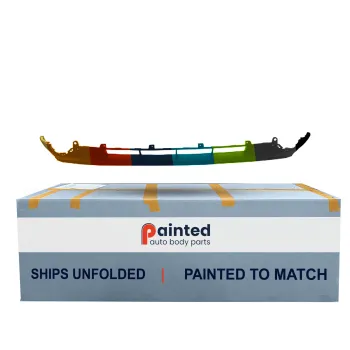 KIA SOUL FRONT BUMPER COVER CENTER LOWER TEXTURE (CENTER 2PC TYPE) **CAPA** OEM#86512B2100 2014-2016 PL#KI1015110C