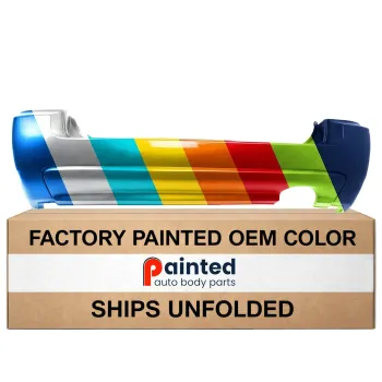 KIA SPORTAGE REAR BUMPER COVER PRIMED (2.0L)(W/O FLARE)**CAPA** OEM#866111F000 2005-2008 PL#KI1100126C