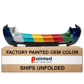 KIA SPORTAGE REAR BUMPER COVER PRIMED (2.7L)(W/O FLARE)**CAPA** OEM#866111F040 2005-2008 PL#KI1100127C