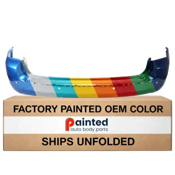 KIA SEDONA MINIVAN  REAR BUMPER COVER PRIMED (EX/LX MDL)(W/ 4 SENSOR)(LWB) OEM#866114D011 2006-2008 PL#KI1100132